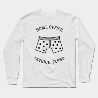 Funny Work From Home Long Sleeve T-Shirt